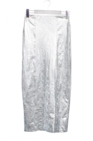 Φούστα Bershka, Μέγεθος XS, Χρώμα Ασημί, Τιμή 15,54 €