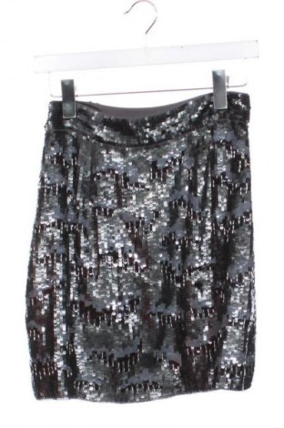 Φούστα French Connection, Μέγεθος XS, Χρώμα Ασημί, Τιμή 28,00 €