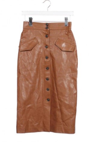 Szoknya H&M, Méret XS, Szín Barna, Ár 9 033 Ft