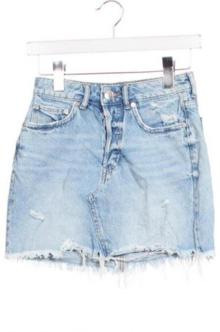 Rock H&M L.O.G.G., Größe XXS, Farbe Blau, Preis 6,99 €