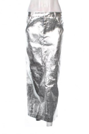 Fustă Mango, Mărime M, Culoare Argintiu, Preț 90,48 Lei