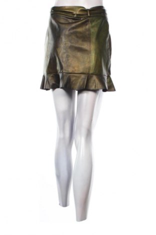 Fustă Pull&Bear, Mărime M, Culoare Verde, Preț 83,00 Lei