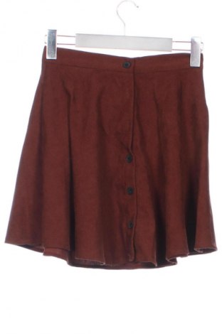 Φούστα SHEIN, Μέγεθος XXS, Χρώμα Καφέ, Τιμή 10,00 €