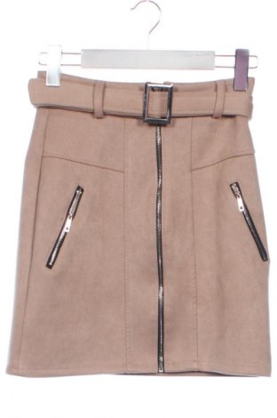 Φούστα Unbranded, Μέγεθος XS, Χρώμα  Μπέζ, Τιμή 10,00 €