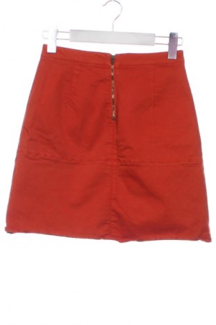 Rock Zara, Größe XS, Farbe Orange, Preis 10,00 €