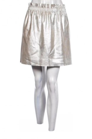 Fustă Zara, Mărime L, Culoare Argintiu, Preț 43,99 Lei