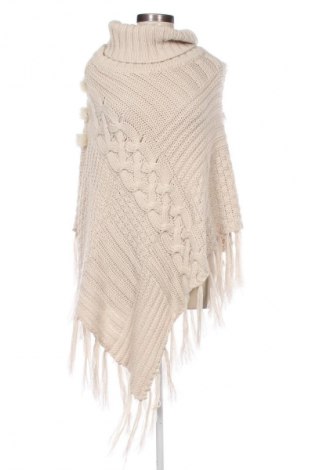 Πόντσο Unbranded, Μέγεθος M, Χρώμα  Μπέζ, Τιμή 15,00 €