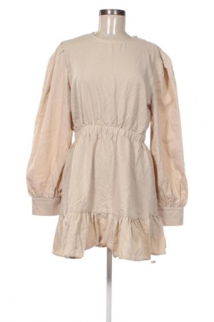 Kleid Boohoo, Größe L, Farbe Beige, Preis € 13,99
