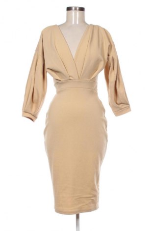 Rochie Boohoo, Mărime M, Culoare Bej, Preț 104,10 Lei