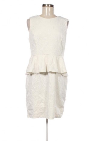 Kleid H&M, Größe L, Farbe Ecru, Preis 12,99 €