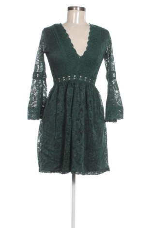 Rochie Lilie Rose, Mărime XS, Culoare Verde, Preț 104,10 Lei
