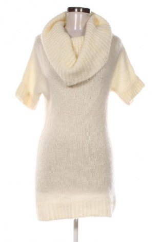 Kleid Zara, Größe M, Farbe Ecru, Preis 14,99 €