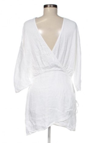 Kleid Zara, Größe L, Farbe Weiß, Preis 13,81 €