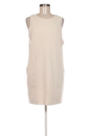 Kleid Zara, Größe L, Farbe Ecru, Preis 14,99 €