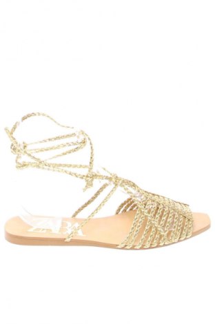 Sandály Zara, Velikost 37, Barva Zlatistá, Cena  739,00 Kč