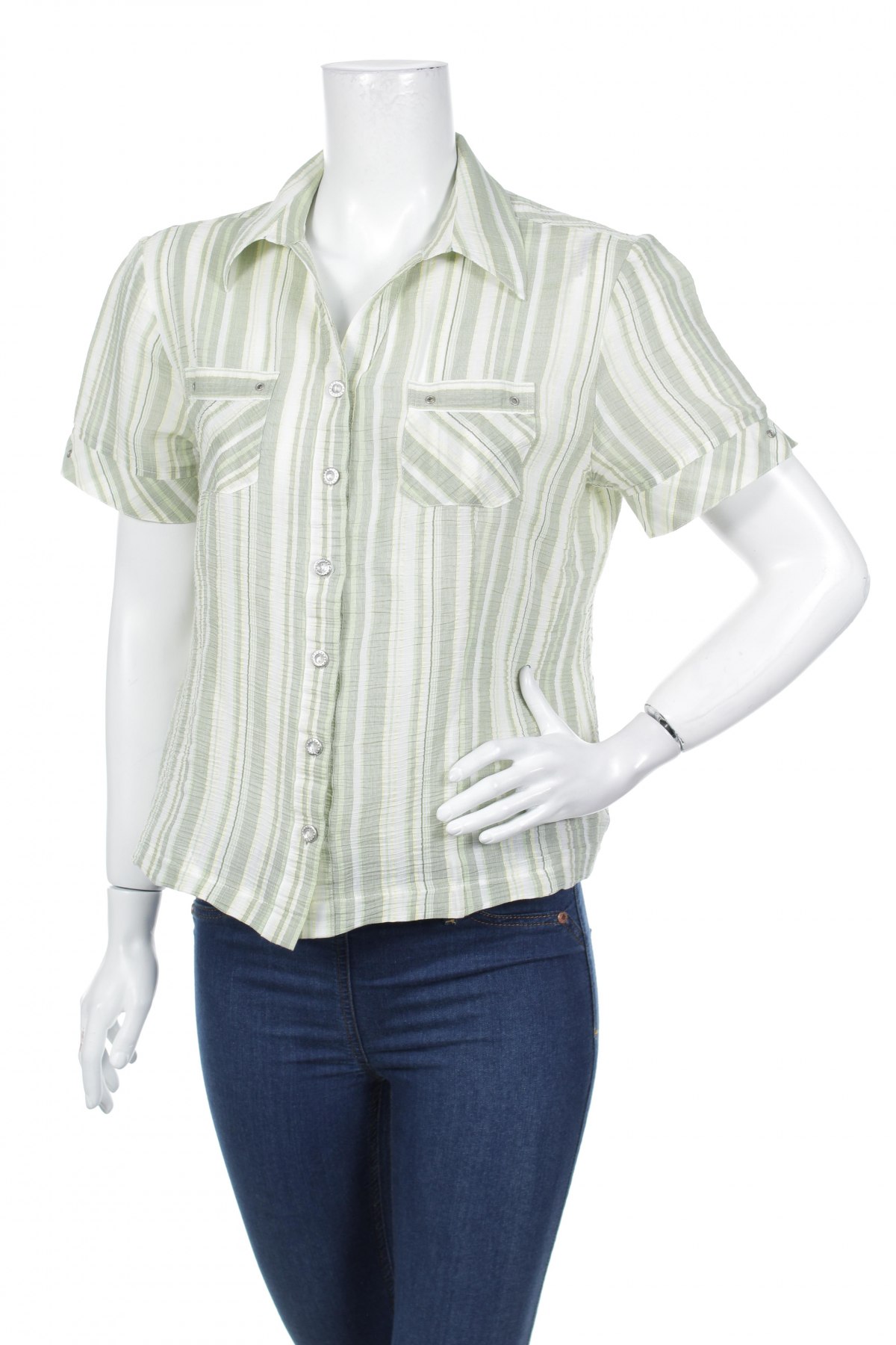 Γυναικείο πουκάμισο Kingfield, Μέγεθος L, Χρώμα Πράσινο, Τιμή 8,66 €