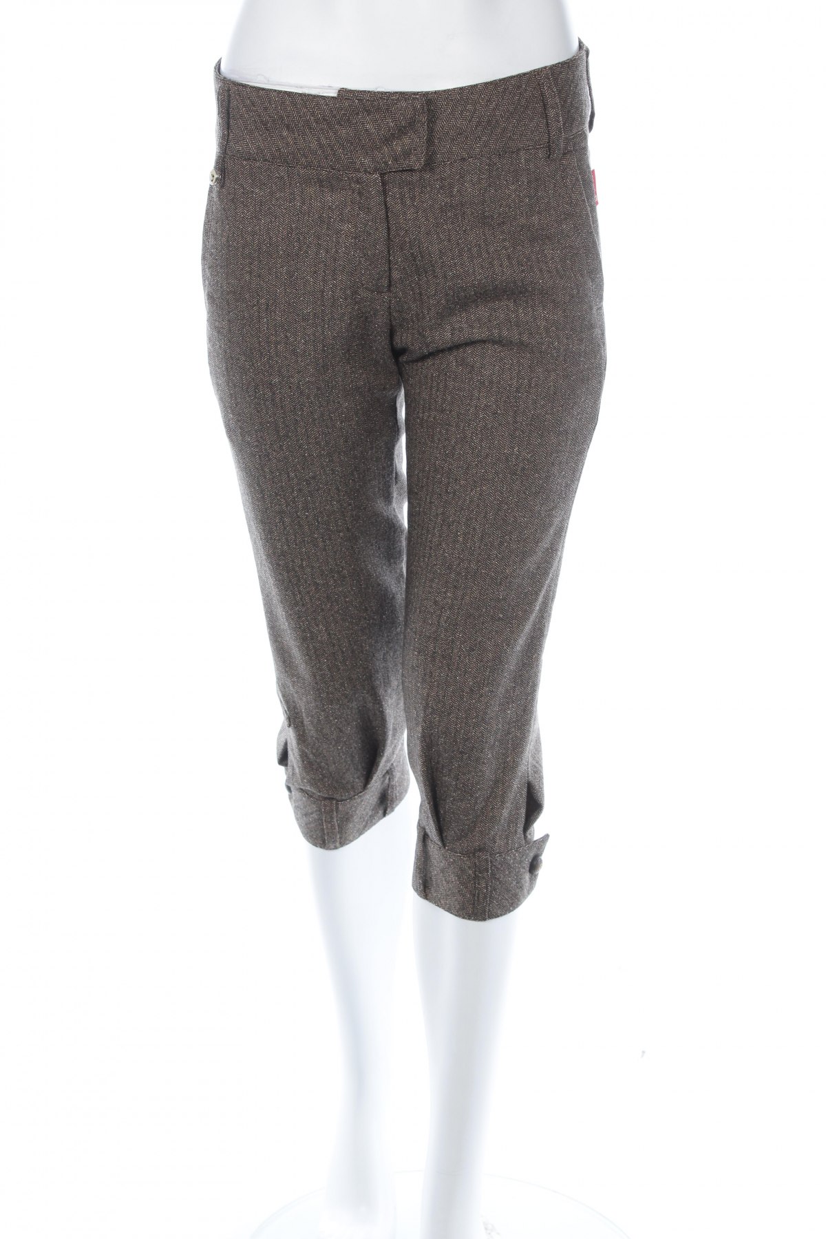 Дамски панталон Golfino, Размер M, Цвят Кафяв, Цена 16,80 лв.