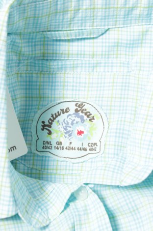 Γυναικείο πουκάμισο Nature Year, Μέγεθος L, Χρώμα Μπλέ, Τιμή 14,23 €