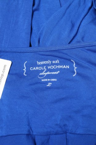 Дамска жилетка Carole Hochman, Размер L, Цвят Син, Цена 22,95 лв.