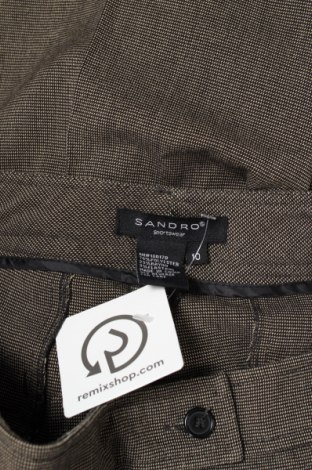 Дамски панталон Sandro, Размер L, Цвят Зелен, Цена 35,70 лв.