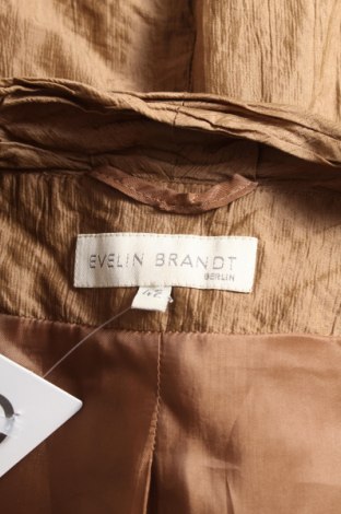 Дамско сако Evelin Brandt, Размер L, Цвят Кафяв, Цена 32,30 лв.