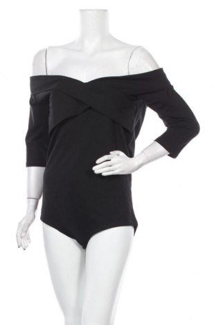 Дамска блуза - боди Even&Odd, Размер XL, Цвят Черен, 95% памук, 5% еластан, Цена 44,00 лв.