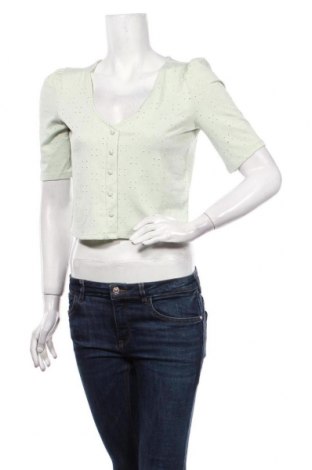Bluză de femei About You, Mărime M, Culoare Verde, 95% poliester, 5% elastan, Preț 48,36 Lei