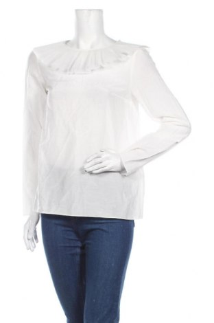 Γυναικεία μπλούζα COS, Μέγεθος S, Χρώμα Λευκό, 67% βαμβάκι, 33% μετάξι, Τιμή 24,38 €