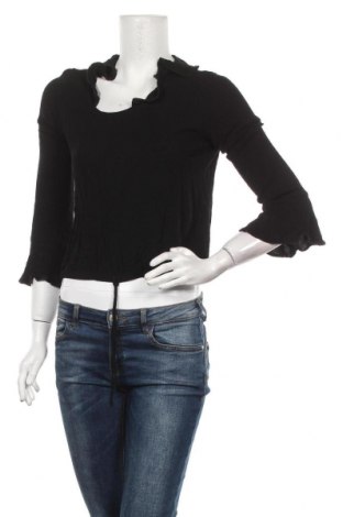 Γυναικεία μπλούζα Clockhouse, Μέγεθος S, Χρώμα Μαύρο, Τιμή 7,60 €