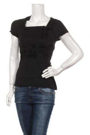 Γυναικεία μπλούζα Ermanno Di Ermanno Scervino, Μέγεθος S, Χρώμα Μαύρο, 96% μοντάλ, 4% ελαστάνη, Τιμή 29,07 €