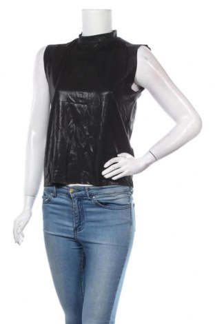Γυναικεία μπλούζα Gina Tricot, Μέγεθος S, Χρώμα Μαύρο, 92% πολυεστέρας, 8% ελαστάνη, Τιμή 4,22 €