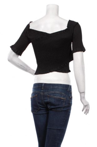 Γυναικεία μπλούζα Na-Kd, Μέγεθος L, Χρώμα Μαύρο, 65% βαμβάκι, 32% πολυαμίδη, 3% ελαστάνη, Τιμή 13,92 €
