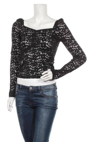 Damen Shirt New Look, Größe S, Farbe Schwarz, 87% Polyamid, 13% Elastan, Preis 8,84 €