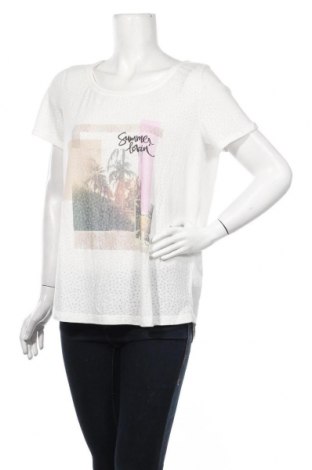 Γυναικεία μπλούζα S.Oliver, Μέγεθος XL, Χρώμα Εκρού, 60% πολυεστέρας, 30% βαμβάκι, 10% βισκόζη, Τιμή 8,89 €
