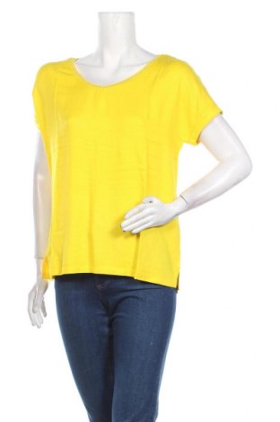 Γυναικεία μπλούζα Street One, Μέγεθος L, Χρώμα Κίτρινο, Βισκόζη, ελαστάνη, Τιμή 14,23 €