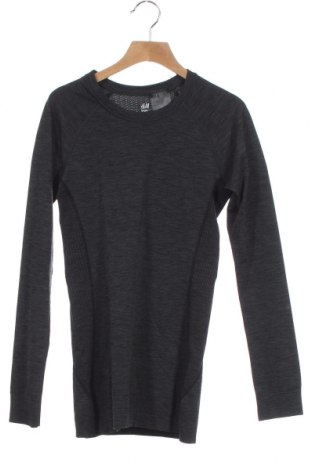 Γυναικεία αθλητική μπλούζα H&M, Μέγεθος XS, Χρώμα Γκρί, 60% πολυαμίδη, 40% πολυεστέρας, Τιμή 10,13 €