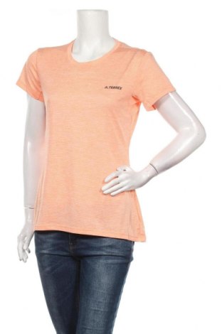 Dámské tričko Adidas, Velikost L, Barva Oranžová, Polyester, Cena  300,00 Kč