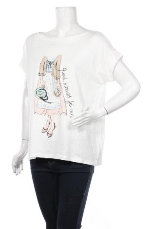 Damen T-Shirt S.Oliver, Größe XL, Farbe Weiß, 50% Baumwolle, 50% Modal, Preis 18,94 €