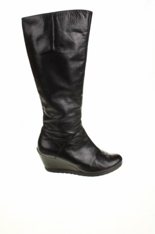 Γυναικείες μπότες Hogl, Μέγεθος 39, Χρώμα Μαύρο, Γνήσιο δέρμα, Τιμή 63,09 €