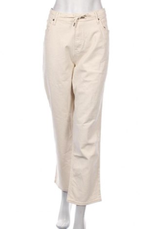 Damskie jeansy C&A, Rozmiar XL, Kolor ecru, 99% bawełna, 1% elastyna, Cena 57,75 zł