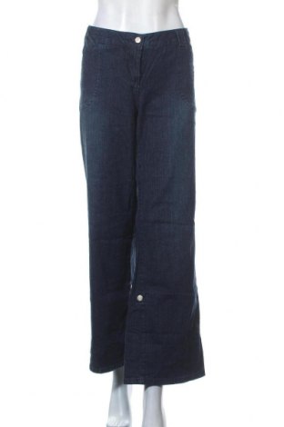 Дамски дънки John Baner, Размер XXL, Цвят Син, 97% памук, 3% еластан, Цена 8,14 лв.