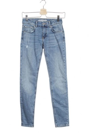 Dámske džínsy  Zara Trafaluc, Veľkosť XS, Farba Modrá, 95% bavlna, 3% polyester, 2% elastan, Cena  13,90 €