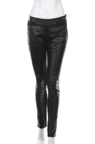 Γυναικείο παντελόνι δερμάτινο, Μέγεθος S, Χρώμα Μαύρο, Γνήσιο δέρμα, πολυεστέρας, Τιμή 24,68 €