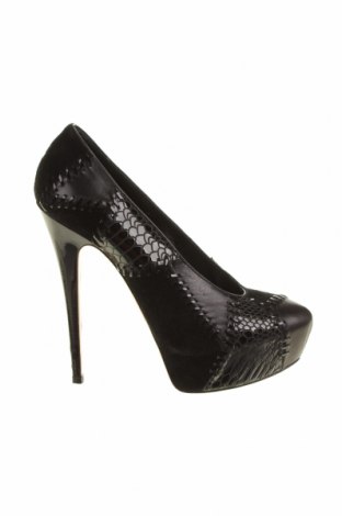 Дамски обувки Casadei, Размер 39, Цвят Черен, Естествена кожа, Цена 84,48 лв.