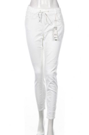 Γυναικείο παντελόνι Comma,, Μέγεθος S, Χρώμα Λευκό, 83% βαμβάκι, 16% πολυεστέρας, Τιμή 21,78 €