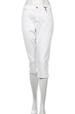 Γυναικείο παντελόνι S.Oliver, Μέγεθος XL, Χρώμα Λευκό, 50% βαμβάκι, 40% βισκόζη, 8% πολυεστέρας, 2% ελαστάνη, Τιμή 15,34 €