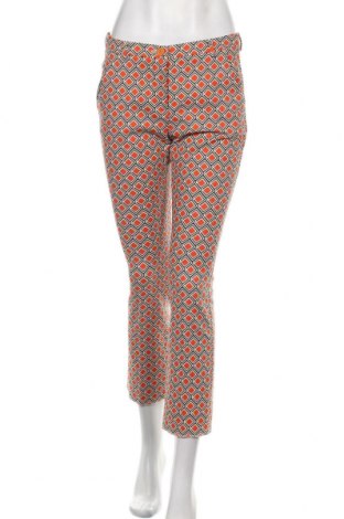 Дамски панталон Weekend Max Mara, Размер S, Цвят Многоцветен, 97% памук, 3% еластан, Цена 47,95 лв.