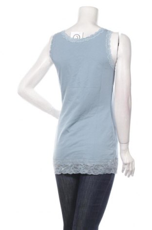 Γυναικείο αμάνικο μπλουζάκι Street One, Μέγεθος M, Χρώμα Μπλέ, 95% βαμβάκι, 5% ελαστάνη, Τιμή 10,10 €