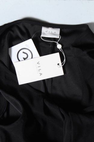 Γυναικείο αμάνικο μπλουζάκι Vila, Μέγεθος S, Χρώμα Μαύρο, 96% πολυεστέρας, 4% ελαστάνη, Τιμή 8,24 €