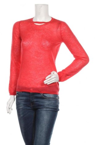 Дамски пуловер Intropia, Размер S, Цвят Червен, 40% мохер, 39% вълна, 21% полиамид, Цена 191,40 лв.